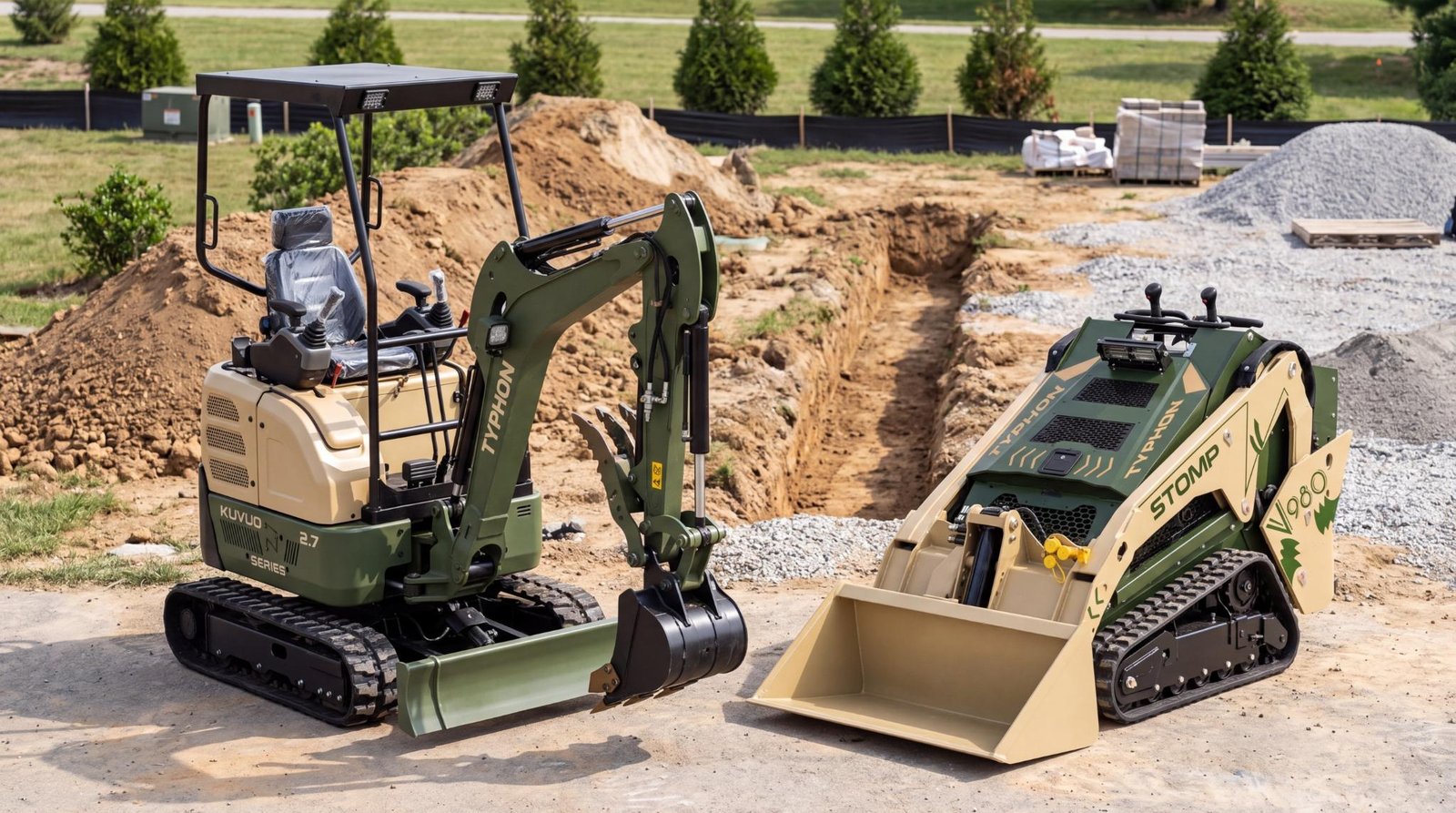 Mini Excavator vs Skid Steer or Compact Track Loader: Which Fits Your Job?